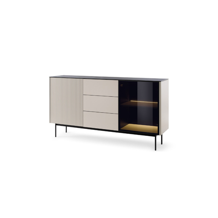Ensemble meuble TV ORTA Couleur Cachemire